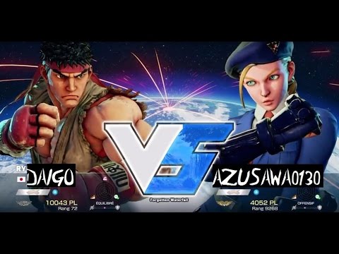 【 スト５ 】 SF5 / V - MCZ Daigo Umehara (Ryu) vs Azusawa0130 (Cammy) - Can you beat the Legend ?