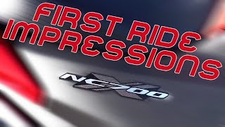 Honda NC700X First Ride Impressions