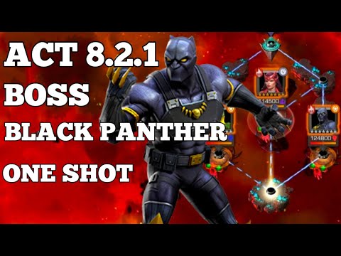 ACT 8.2.1 Boss Black Panther Vs Hercules One Shot • Mcoc • Marvel Contest of Champions 8.2