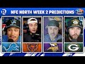 NFC North Roundtable BOLD Week 2 Preview Game Predictions