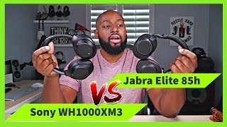 Video thumbnail for Jabra Elite 85h VS Sony WH1000XM3 by New Stuff TV