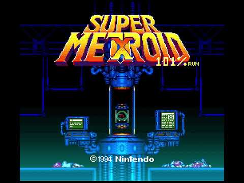Super Metroid X The 101%Run God Mode (Super Metroid  Hack)