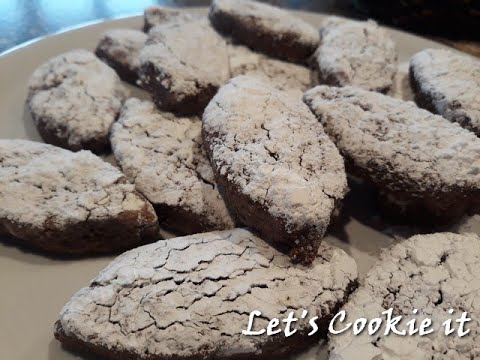 Chocolate Ricciarelli | Ricciarelli al Cacao