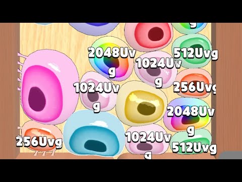 Satisfying and relaxing ASMR Mobile Games - Blob Merge 3D