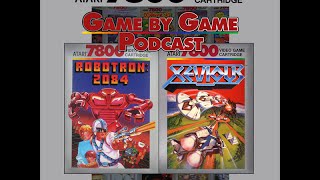The Atari 7800 Game By Game Podcast: Episode 8 – Robotron 2084 & Xevious