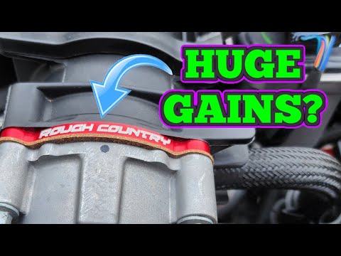 Easily Add POWER And Increase MPG? (Throttle Body Spacer - Jeep Gladiator)