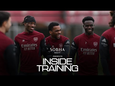 INSANE RONDO | INSIDE TRAINING | Building up to Club Brugge | Champions League | UCL