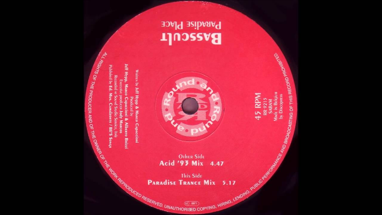 Basscult - Paradise Place (Paradise Trance Mix) (1993)