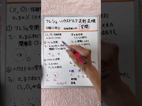 フレシェ空間について詳しく解説