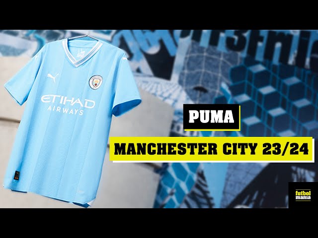 Vídeo relacionado con PUMA Manchester City FC Camiseta de Entrenamiento de Manga Larga con Cremallera 1/4 para Hombres 25/26, Azul (Team Light Blue x White), XL