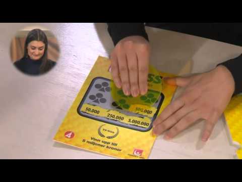 Triss: Se Agnes reaktion på trissvinsten - Nyhetsmorgon (TV4)