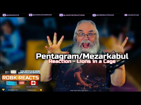 Pentagram/Mezarkabul Reaction - Lions in a Cage Live 'BGM' 04.02.07 - First Time Hearing - Requested