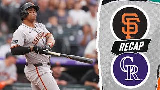 Giants vs. Rockies Game Highlights (9/2/25) | MLB Highlights