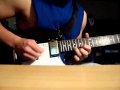 Dinosaur Jr: Over Your Shoulder solo (cover) w/ tabs