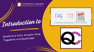 Introduction to Qualitative Data Analysis Using Taguette and QualCoder