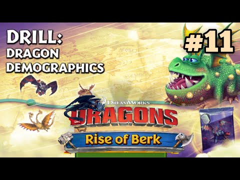 Rise of Berk - Gameplay Walkthrough - DRILL: DRAGON DEMOGRAPHICS Attempt