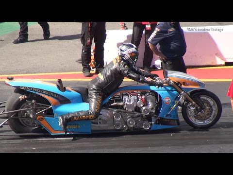 NitrOlympX 2016 - Top Fuel Bike Eliminations