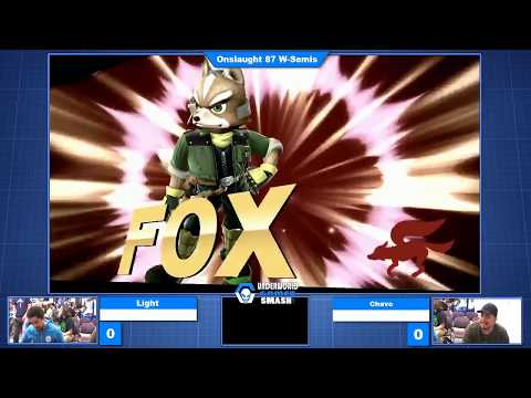 Onslaught 87 - Winner's Semis: Light (Fox) vs FP|Chavo (Bayonetta)