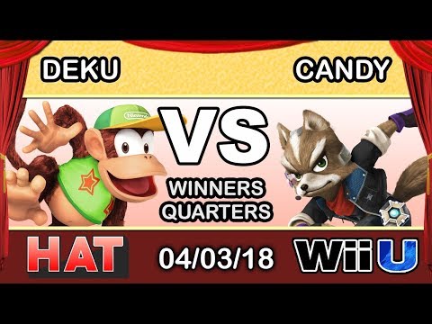 HAT 16 -  DyS | cs_DeKu (Diddy Kong) Vs. Candy (Fox) Winners Quarters - Smash 4