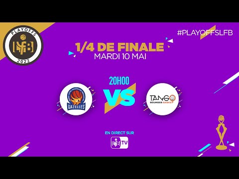 LIVE LFB | Lattes Montpellier - Bourges | Playoffs 1/4 finale retour