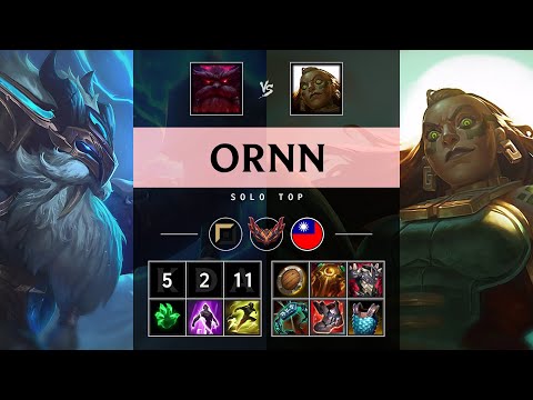 Ornn Top vs Illaoi - TW Grandmaster Patch 25.08