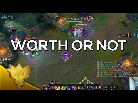 Rush - Worth or Not - Korean Solo Queue Highlights & Funny Moments