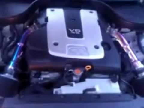 Infinity 2008 G35 Sedan with Weapon R Neo Titanium Intake.