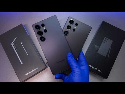 Samsung Galaxy S25 Ultra VS S24 Ultra Unboxing and Camera Test! - ASMR