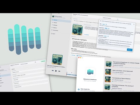 Showcase - Headroom: Podcasting Toolkit