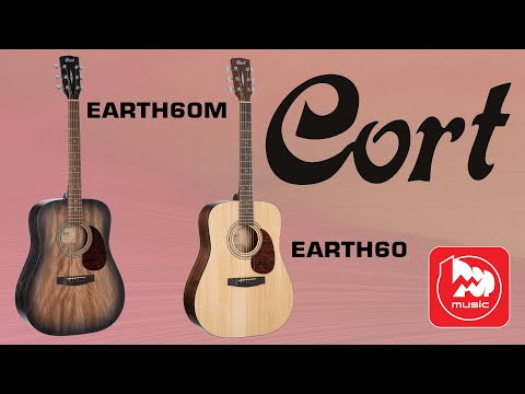 Обзор акустической гитары Cort Earth 60M