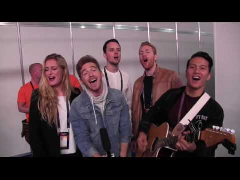 ESCKAZ in Kyiv: Nathan Trent (Austria) and backing vocals - Living On Air