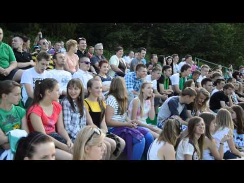 Kibice LKS Mordarka na meczu