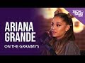 Ariana Grande Talks About The Grammys