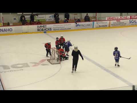 Kalajoki 26 1 2025 JHT U8 pelitällit vs RJK 2  pelin viimeinen minuutti