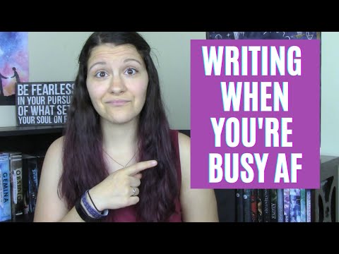 Top 5 Tips to Write When You're Busy AF 😩