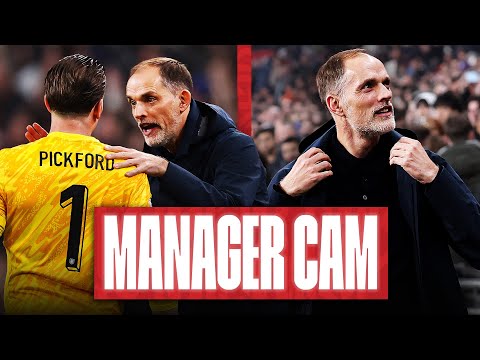 MANAGER CAM: Inside Thomas Tuchel's First Match as England Head Coach
