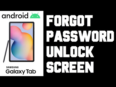 Android Forgot Password Pattern Pin Code Help - Android Tablet Forgot Password Factory Reset