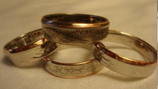 Make Double Sided Rings out of Coins - Tips for Beginners