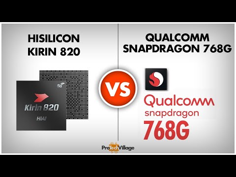 Hisilicon Kirin 820 vs Qualcomm Snapdragon 768G🔥 | Which is better? | Snapdragon 768G vs Kirin 820🔥 Video