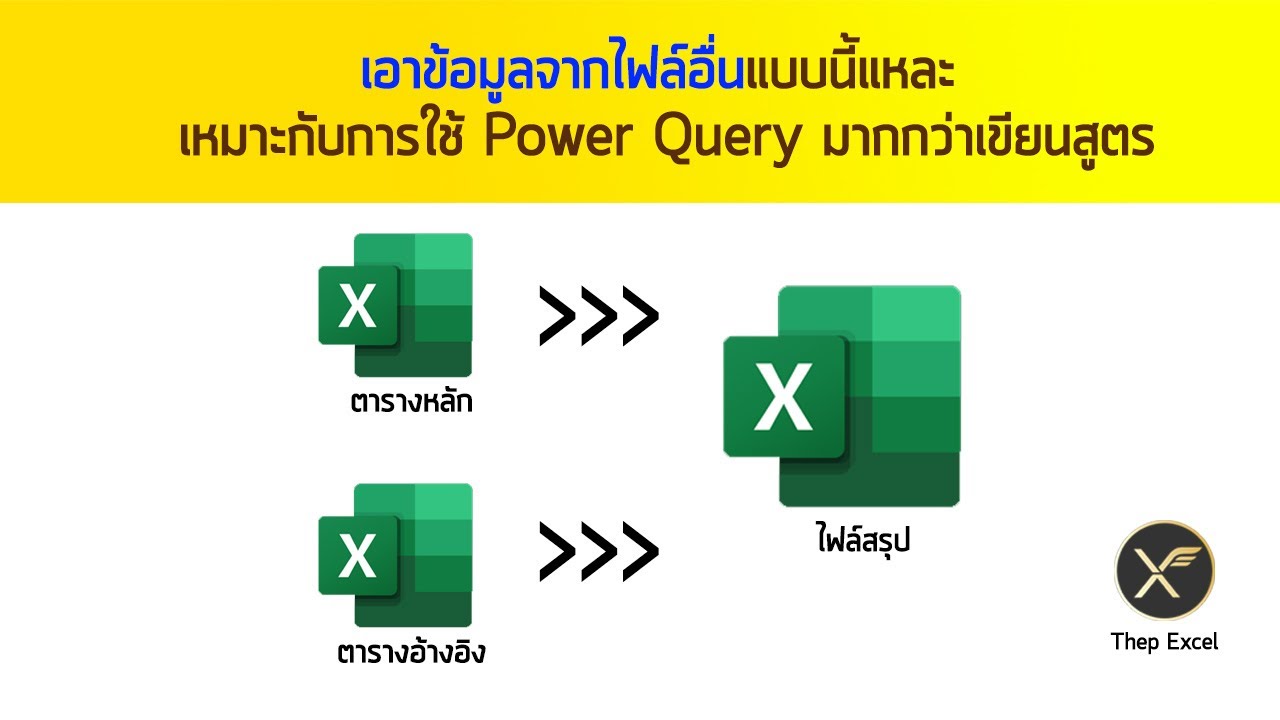 เทคนิคแก้สูตร M Code ให้ Power Query ทำงานได้ดั่งใจ - Thep Excel