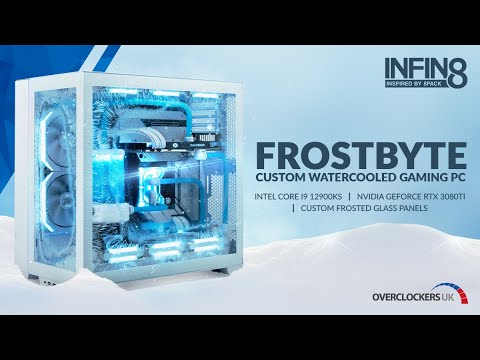 The PC covered in Ice! - Overclockers Infin8 Frostbyte
