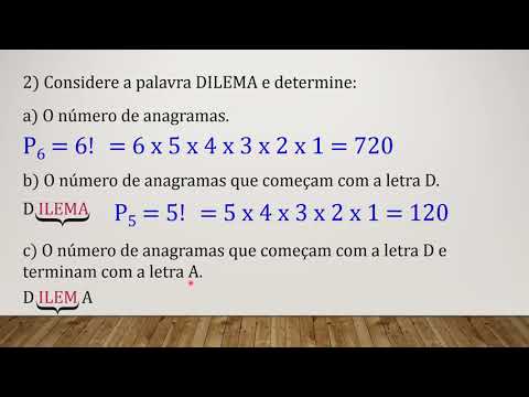 Simple Permutation - Professor Camila Monteiro
