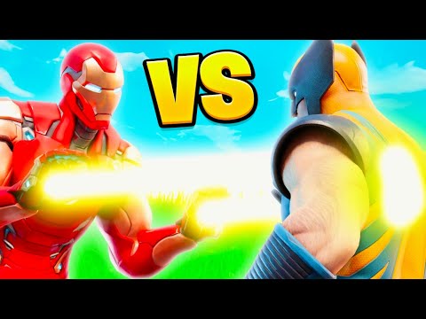 COSA SUCCEDE SE IL BOSS WOLVERINE E IRON MAN SI INCONTRANO NELLA STESSA PARTITA!! Fortnite ITA