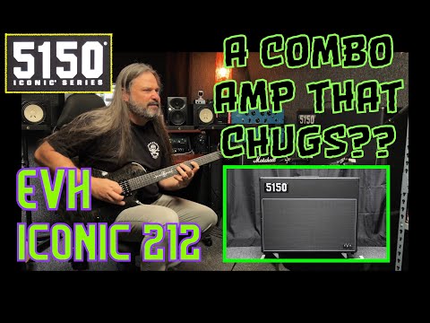 EVH 5150 Iconic 60 watt 212 Combo - Metal, Rock, Clean Play Through