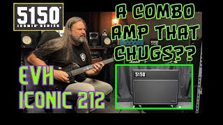 Video thumbnail for EVH 5150 Iconic 60 watt 212 Combo - Metal, Rock, Clean Play Through by killertonetexas