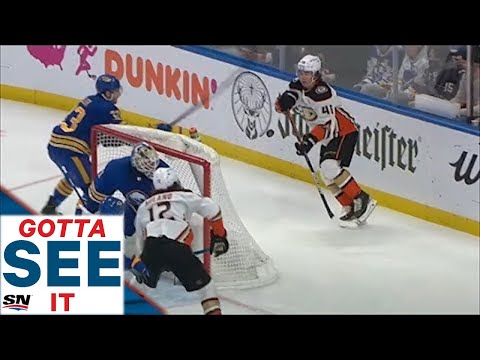 My Hockey Fanatic Boss Says He Will Fire Me If You Don't Watch This Miraculous Goal By Two Anaheim Ducks