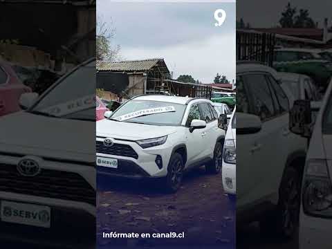 Operativo del SEBV deja 9 detenidos en Biobío y recupera vehículos robados con patentes adulteradas