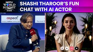 Shashi Tharoor | Can AI Replace Bollywood Actors? Shashi Tharoor Questions Tilly Norwood