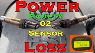 Power loss faulty 02 sensor replacement vw golf mk5 1.6 petrol
