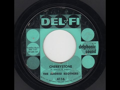 "CHERRYSTONE"  THE ADDRISI BROTHERS  DEL-FI 45-4116 P.1959 USA